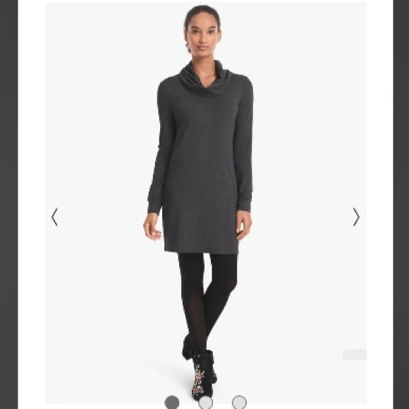 White House Black Market Dresses & Skirts - NEW WHBM Cowl Neck Knit Shift Dress